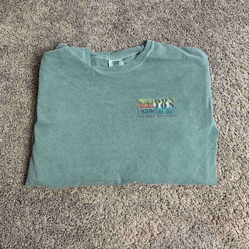 Green Ron Jon Long-sleeved Shirt